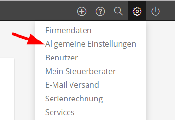 Allgemeine Einstellungen